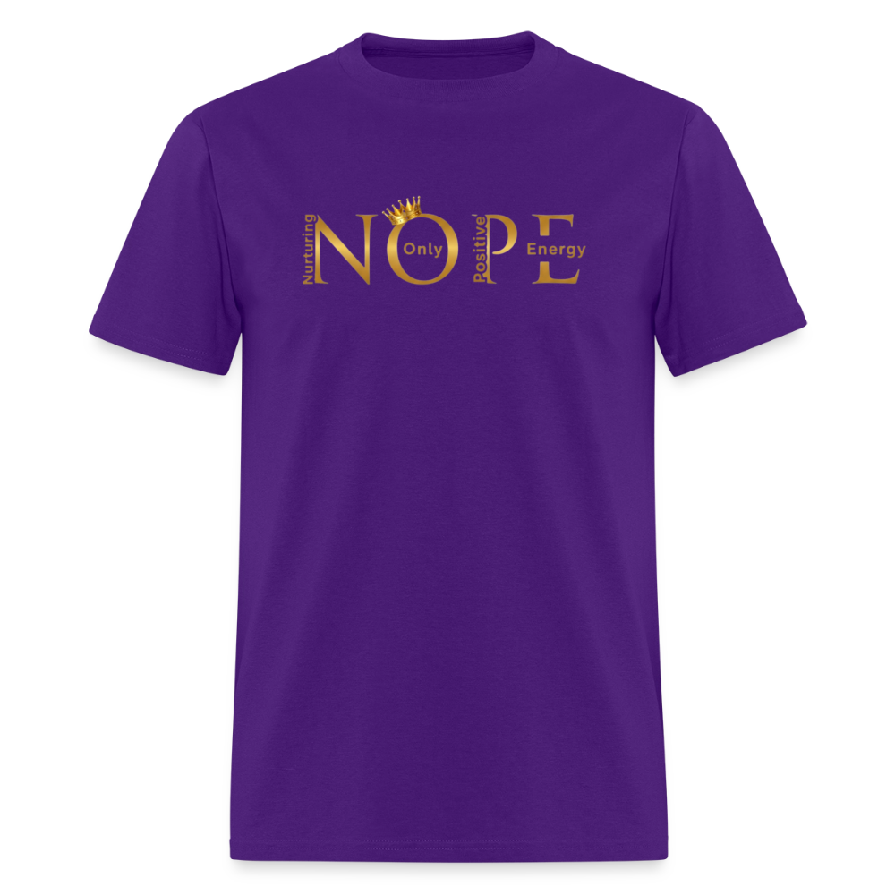 NOPE T-Shirt | GILDAN 5000 - purple
