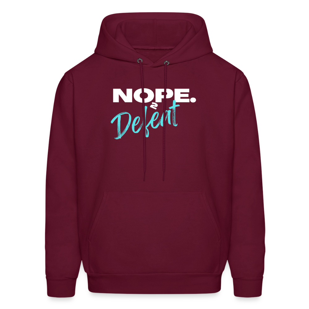 Men's Hoodie - burgundy