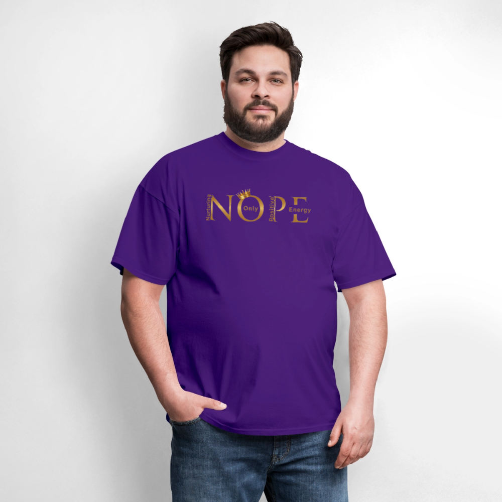 NOPE T-Shirt | GILDAN 5000 - purple
