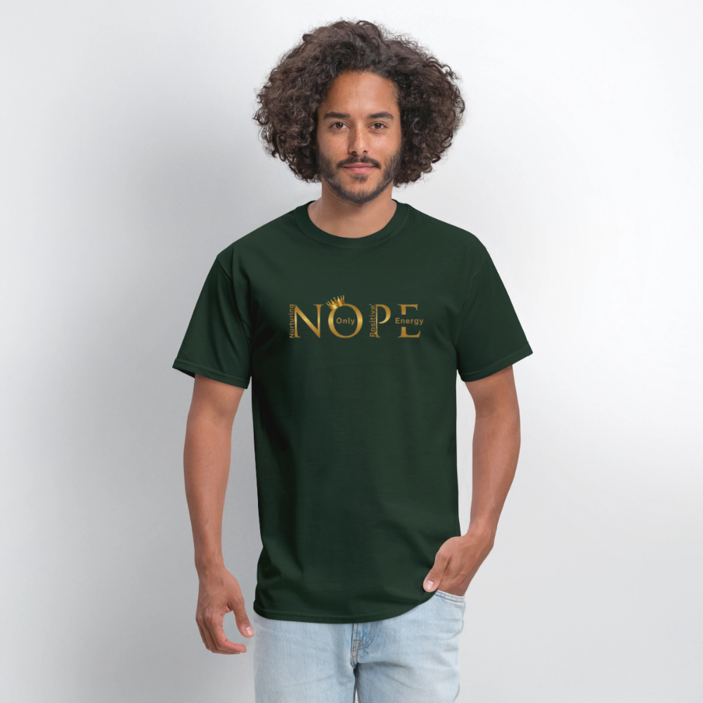 NOPE T-Shirt | GILDAN 5000 - forest green