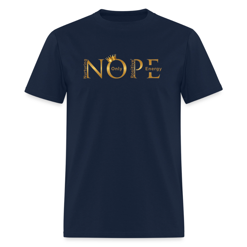 NOPE T-Shirt | GILDAN 5000 - navy