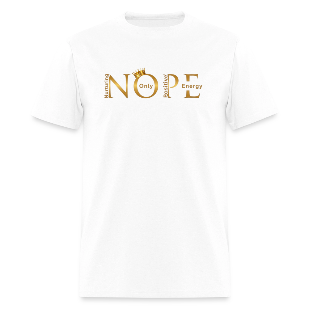 NOPE T-Shirt | GILDAN 5000 - white