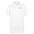 NOPE Gildan Unisex 50/50 Jersey Polo - white