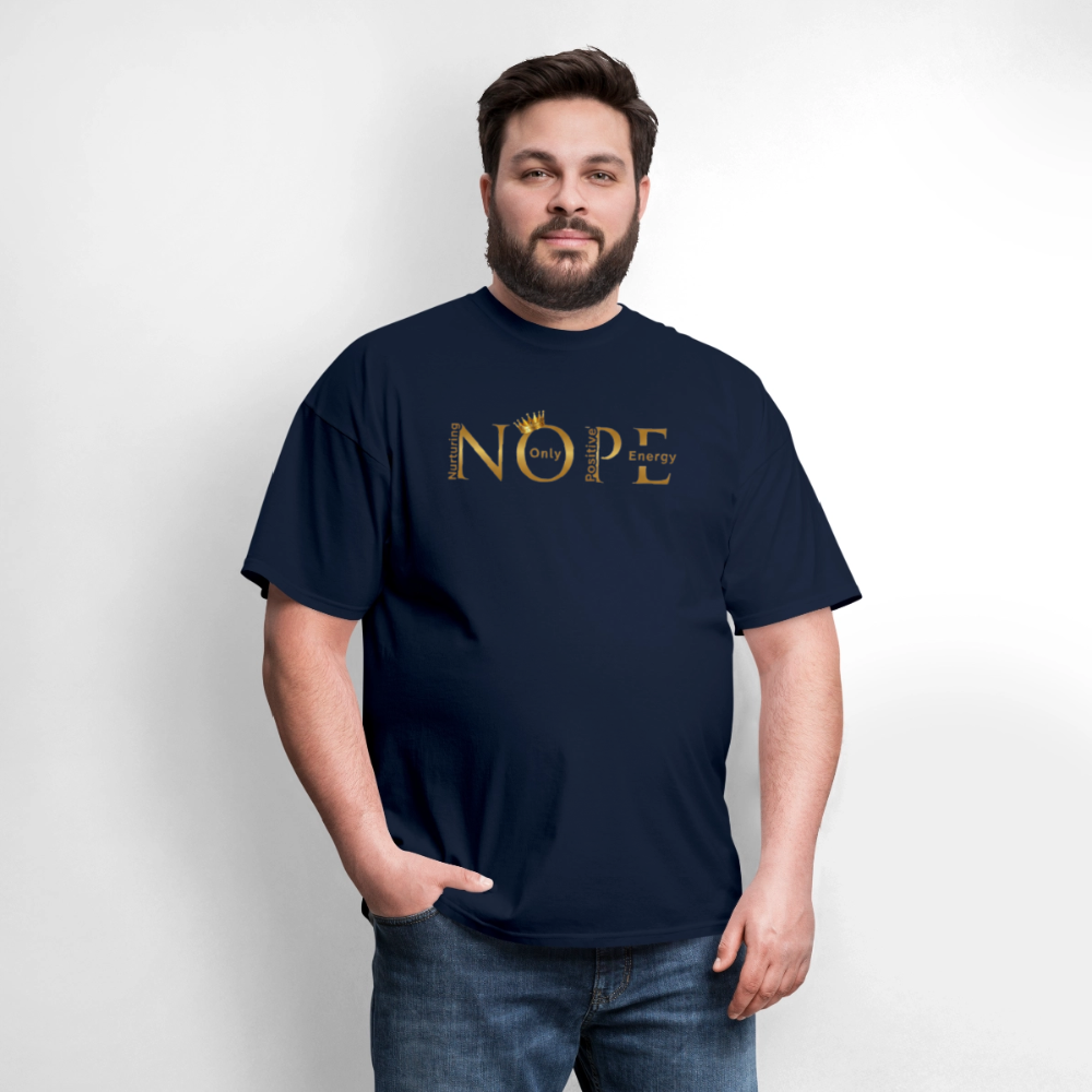 NOPE T-Shirt | GILDAN 5000 - navy